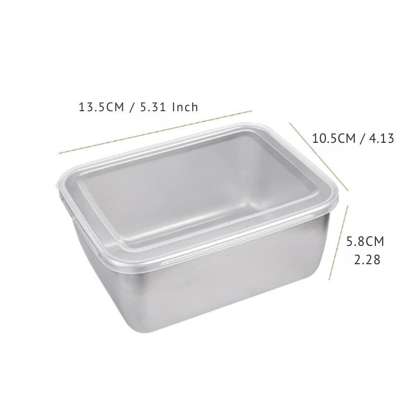 Piatto in acciaio inox convertibile: Conserva e servi con eleganza