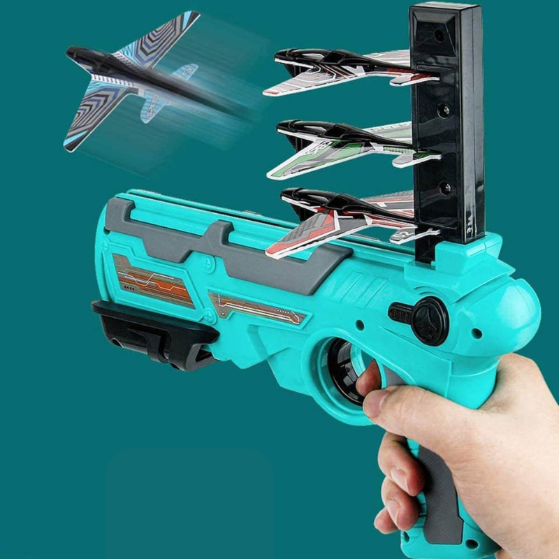 Sky Launcher: Interaktivt leketøy for å kaste fly utendørs!