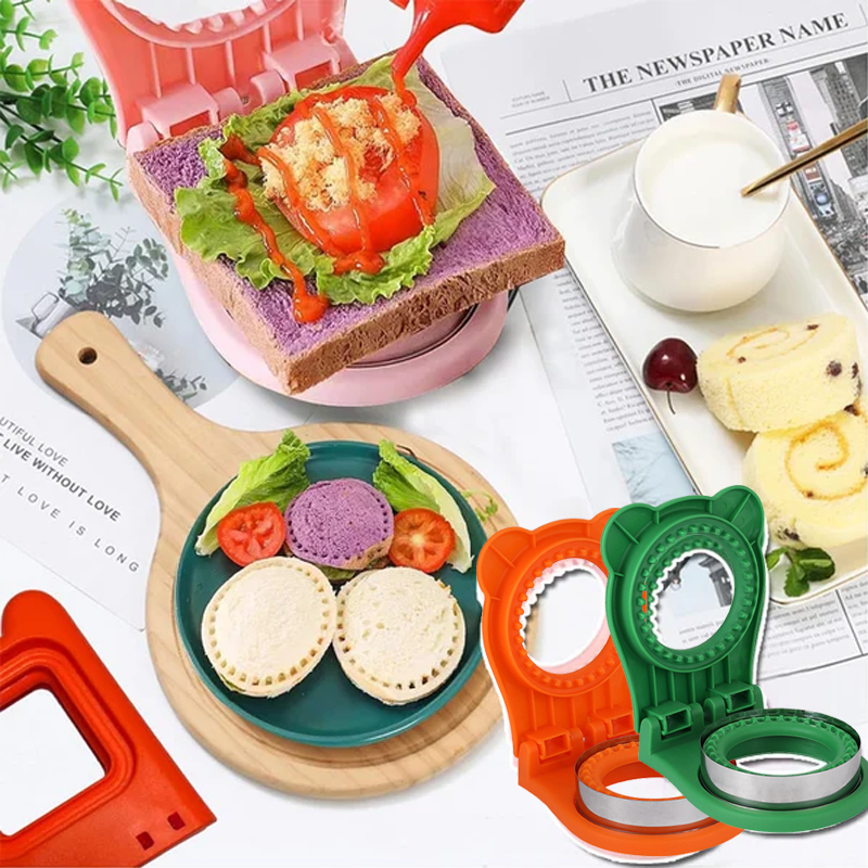 Fun, easy-to-make shaped sandwiches