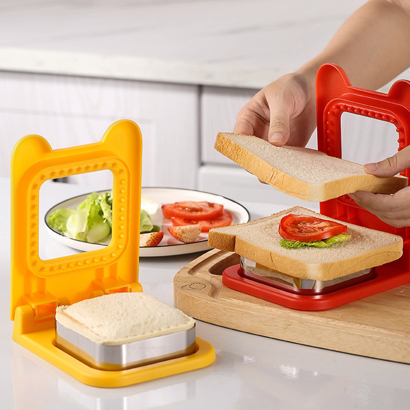 Fun, easy-to-make shaped sandwiches