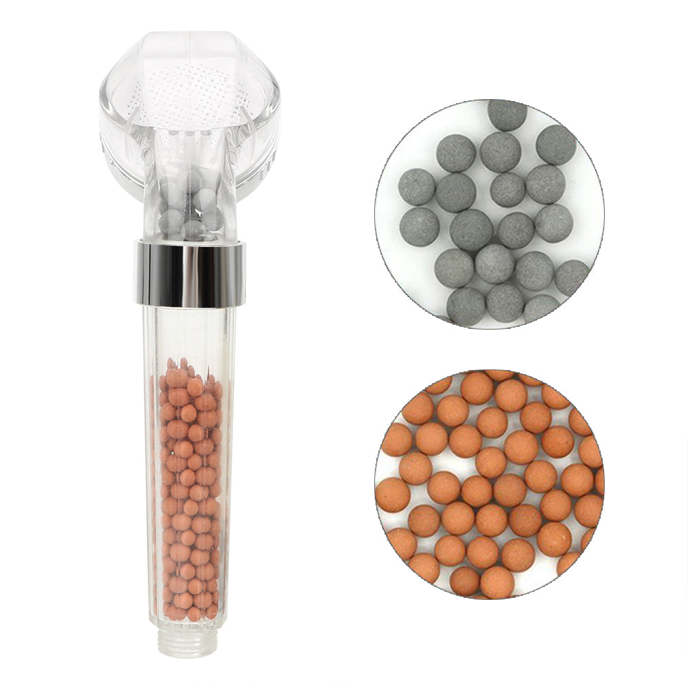 Neutralizing shower head for revitalized skin