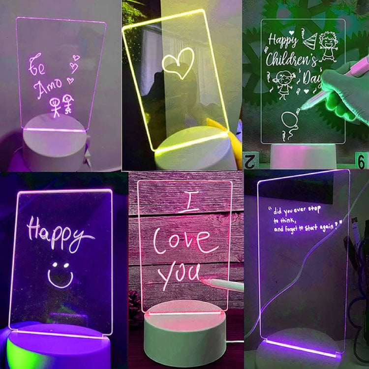 LED note board: Organize your ideas with style!