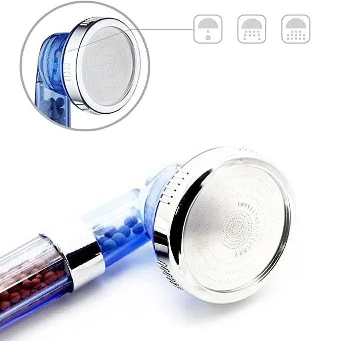 Neutralizing shower head for revitalized skin