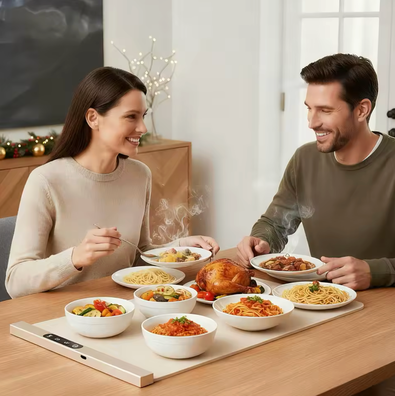 Piano riscaldante intelligente - Tieni i tuoi piatti caldi a lungo 