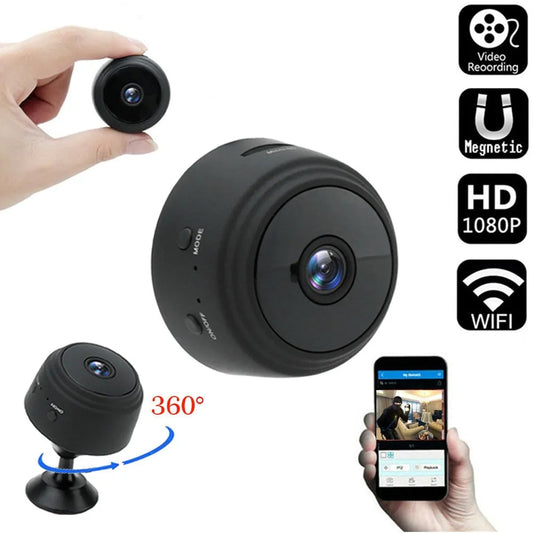 Mini Cameră WiFi Magnetică: Securitate Discretă și Eficientă